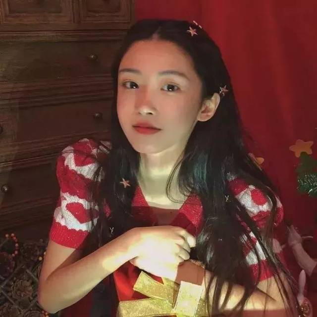 红色系头像 | 唯美女生头像