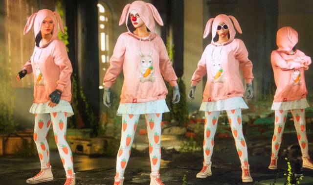 pubg兔子套装搭配鉴赏,助你成为时代弄潮儿