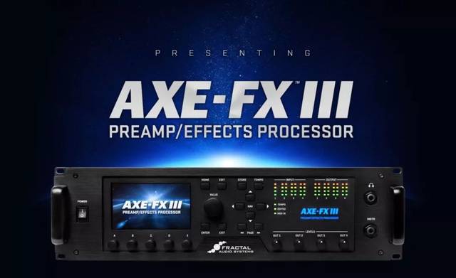 四倍性能提升:fractal audio axe-fx iii效果器!