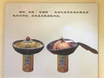 帽筒，瓷上手绘的居家美器_清朝