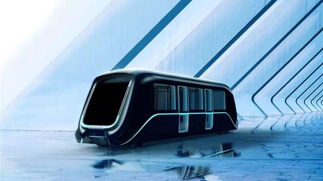 设计精美2035年城市轨道交通列车系统展望附图