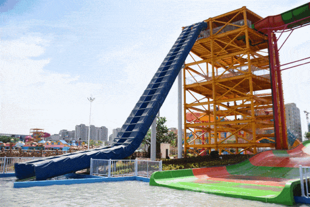 8元!红莲湖885水世界嗨玩一整天!25种游乐设施!600米奇幻漂流河!