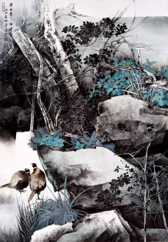 树暗香君子欲讷于言而敏于行文/林凡未君是一个朴实且具有个性的画家