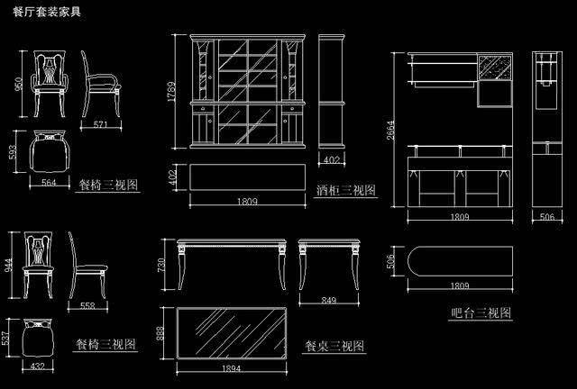 室内设计资料 所有cad图块