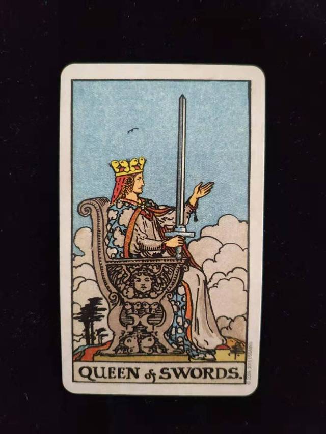 卓然的塔罗日记宝剑皇后正位