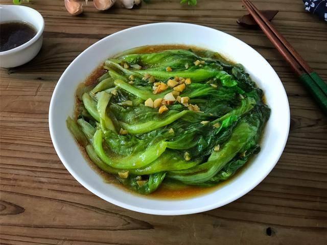第三道:蚝油生菜
