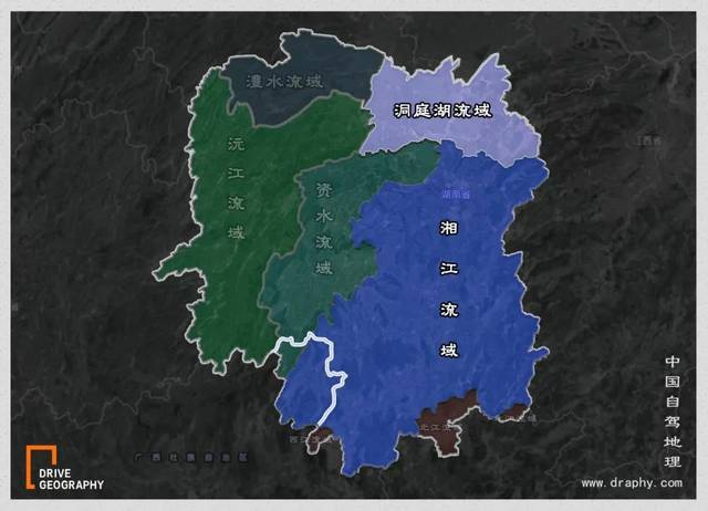 湘江地图位置图片