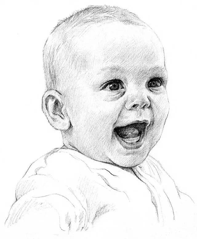 素描教程| 萌呼呼的小婴儿_手机搜狐网