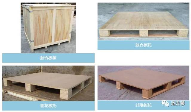 例如全部由胶合板,刨花板,纤维板等人造板制成的木箱,木托等.