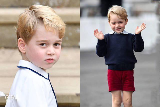 英国皇室成员乔治小王子一直是大家心目中的小可爱,举手投足都吸引
