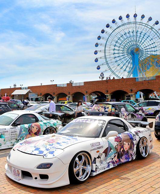 女神随车带!日本2019清水痛车展百辆神车大集结