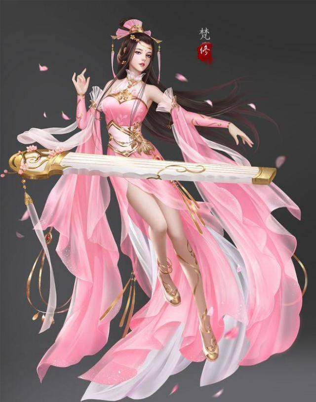 唯美武侠风美女高清动漫壁纸推荐,图8诛仙陆雪琪造型最惊艳