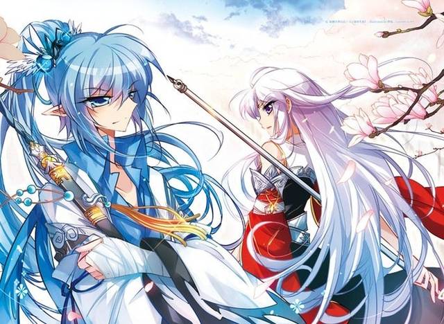 三眼哮天录中国神话题材的魔幻漫画杨戬变成了飘逸灵动的少女