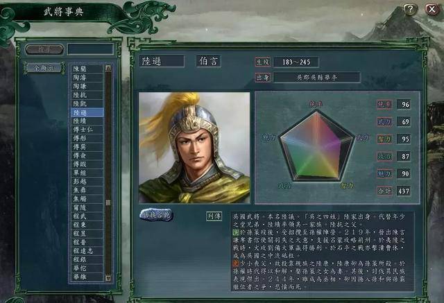 三国志11:311智力排名前十的武将,你都知道有谁吗?