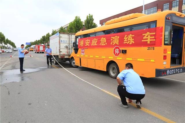 8月27日,臨港區校車道路