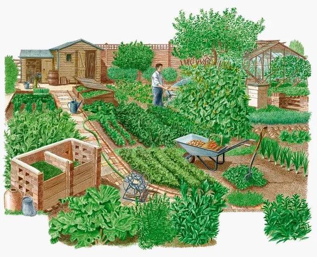 在朴门永续设计概念中,只要达成良好的水土保持,就能将地球的各种环境