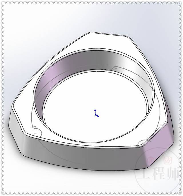 solidworks一個掃描就可以完成的菸灰缸