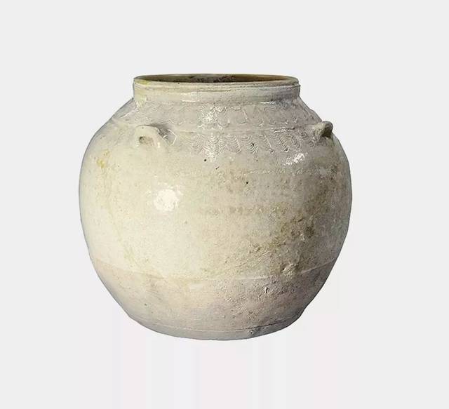白瓷罐 东汉-三国魏