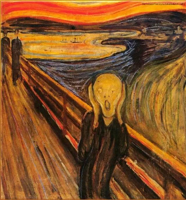 "心机胖" ▲《耳朵上扎绑带叼烟斗的自画像》 1889年  荷兰画家梵高