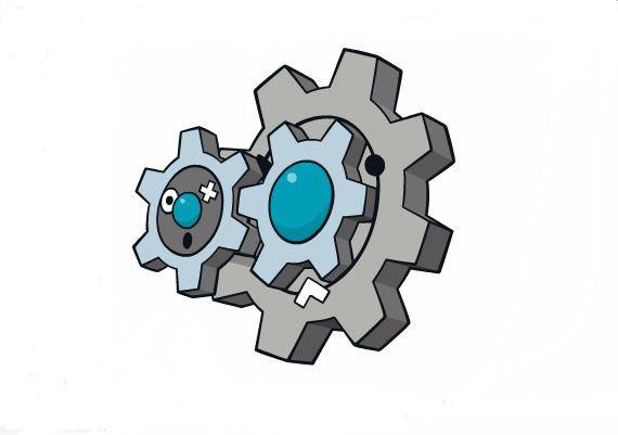 《精灵宝可梦》图鉴600:通过改变旋转方向传递感情——齿轮组