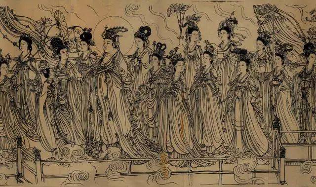 中国传世名画——《八十七神仙卷》_道子