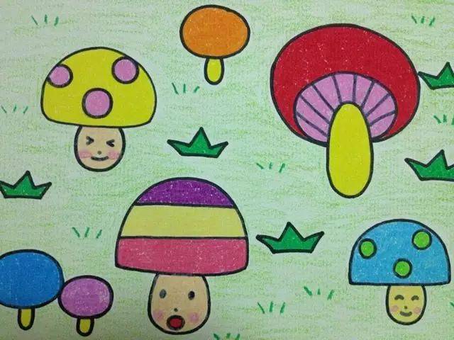 【范画】幼儿园儿童范画大全,范画绘画教程!值得一学!