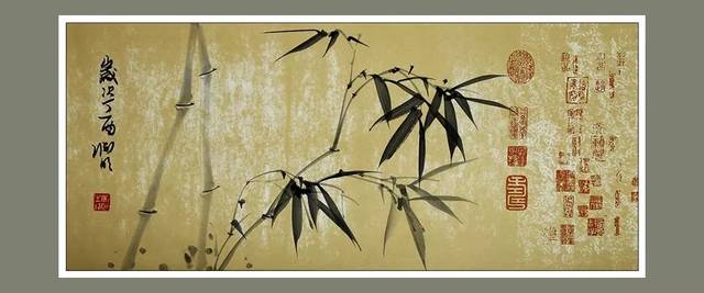 徐渊明画竹是一生的追求