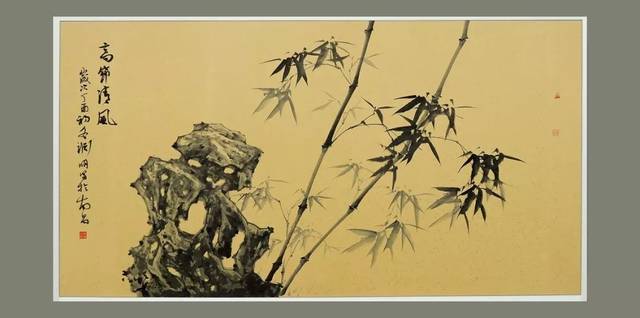 徐渊明画竹是一生的追求