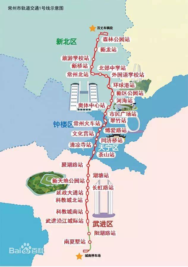 常州地铁1号线开通在即,中车戚墅堰所与你一路同行!