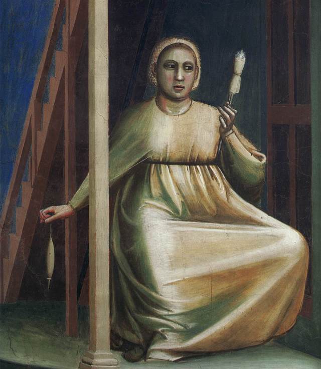 耶稣外祖父母圣母一家的传奇婚姻乔托壁画斯克罗维尼礼拜堂高清大图