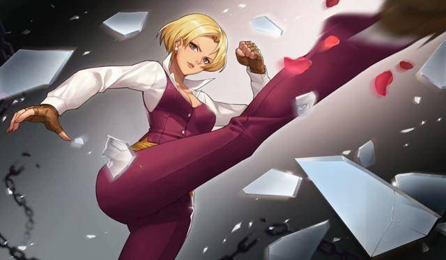 街机《龙虎之拳》身材火爆的king,为何《拳皇》时期却成了男人婆