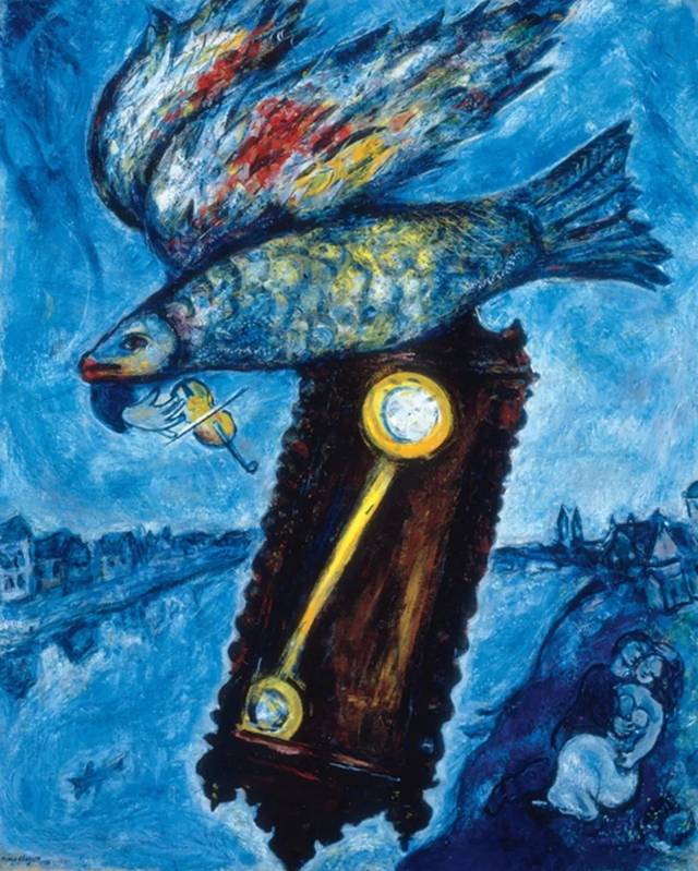 画仓蓝色的马克夏加尔