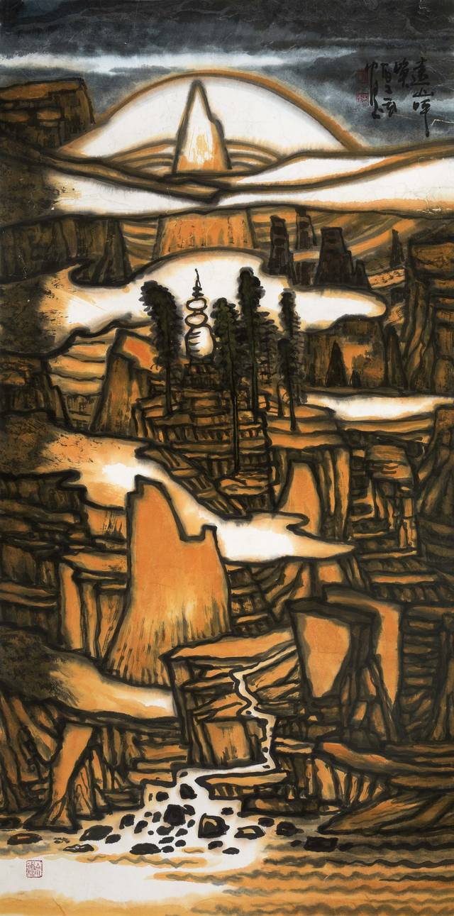 「传承与经典系列展|名作欣赏」当代名家姚厚武山水画作品赏析