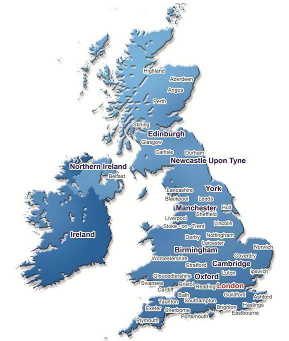 英国四大地区图片