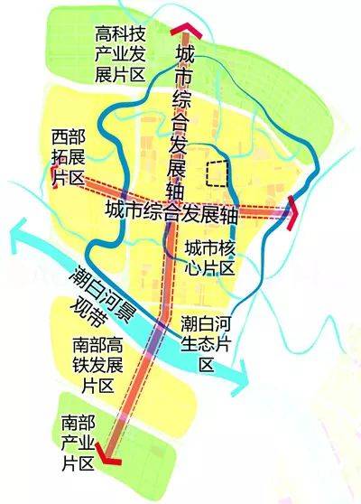 京津新城独立于宝坻城区之外,依托九园工业区和京津新城高铁站, 定位
