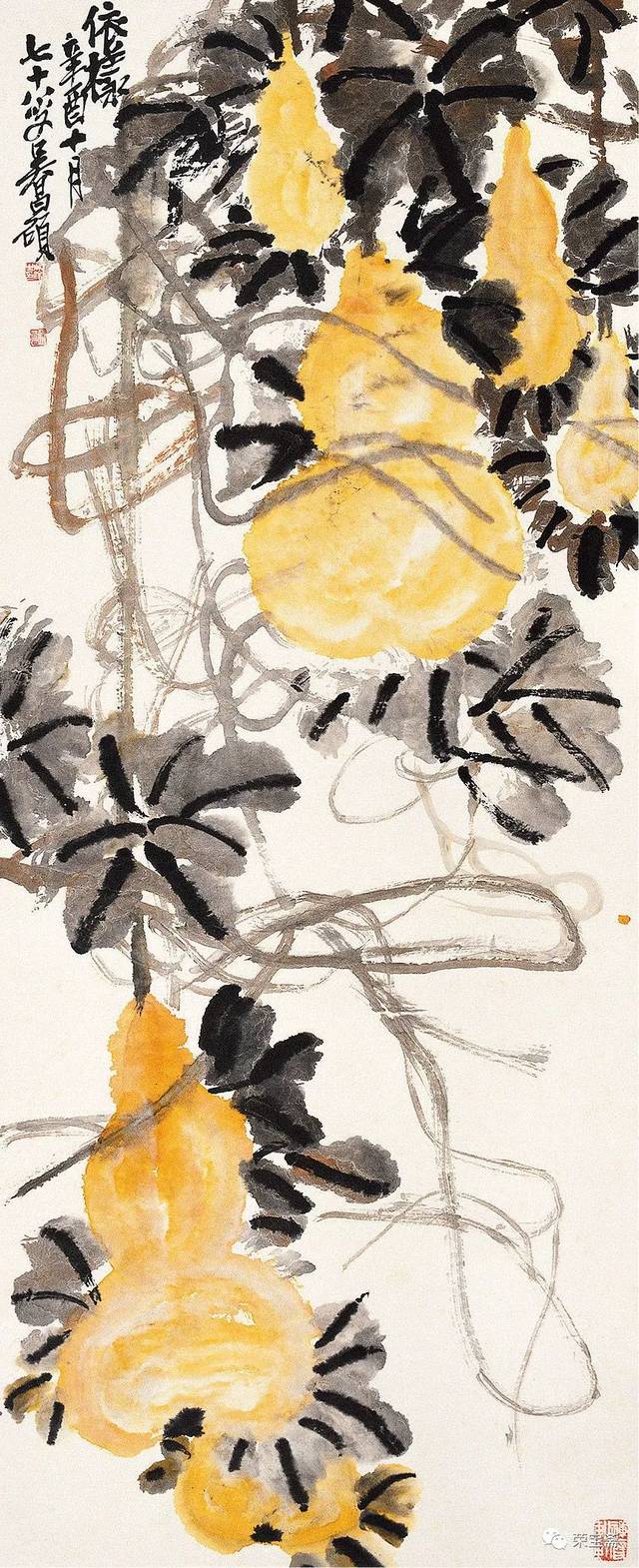 与古为新:吴昌硕葫芦题材绘画探究【江南收藏书画艺术】