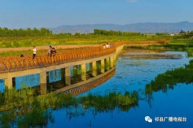 这里是,祁县昌源河湿地公园_手机搜狐网