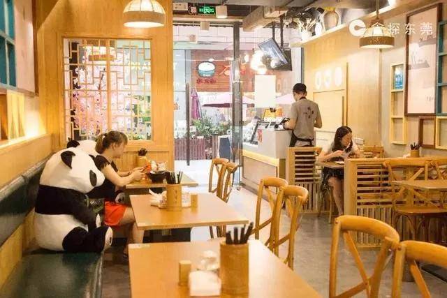 米粉店这样装修,90%的顾客都想进店消费!
