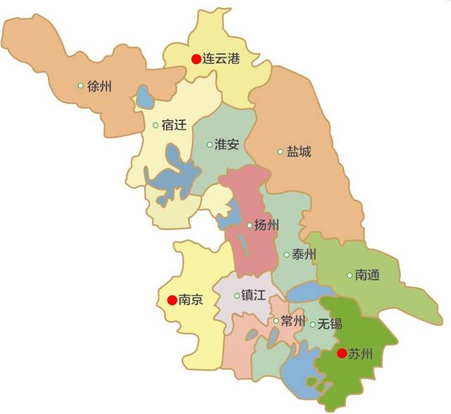 江苏自贸区地图