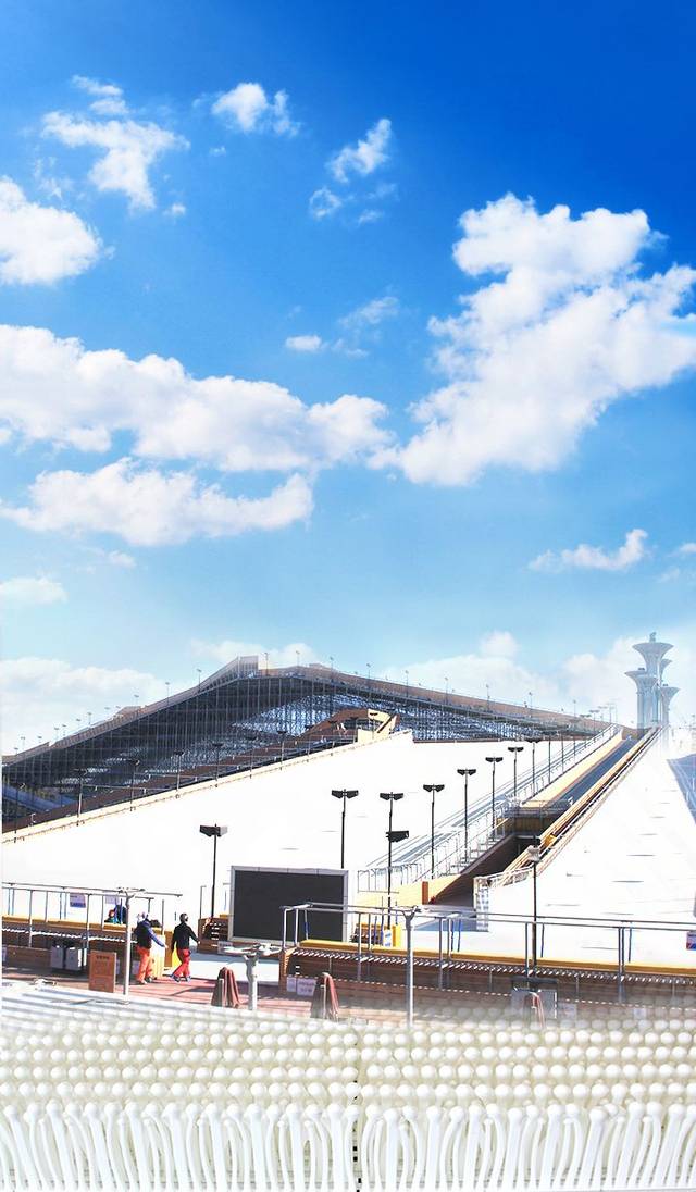 嗨玩北京奥森17滑四季滑雪场365天不打烊