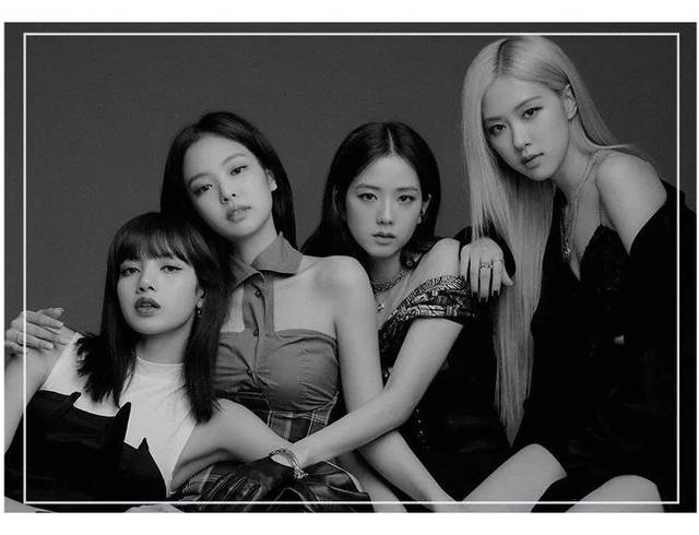 blackpink全员合照霸气图片