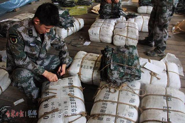 吉林省军区2019年度征兵被装精确保障任务圆满完成