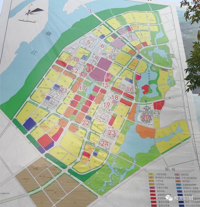 樟树滨江新城区2019年8月最新卫星地图以及规划