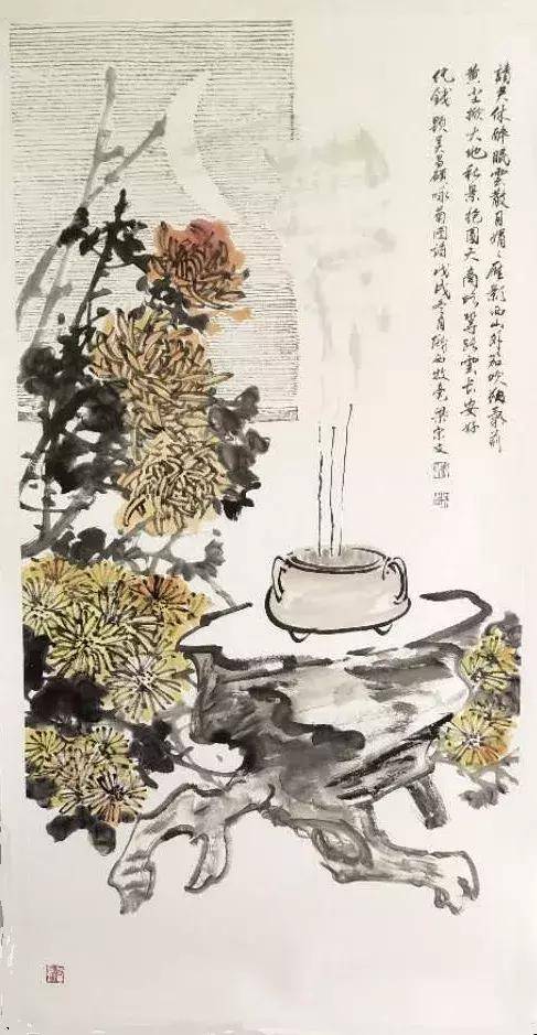 以心写意 象为心生||著名画家梁宗文作品赏析