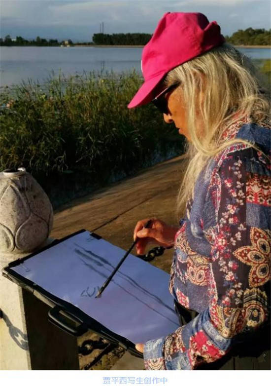 艺术家介绍 贾平西写生作品