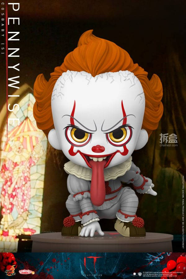 hottoys《小丑回魂2 / it》潘尼怀斯cosbaby q版公仔