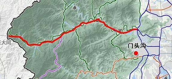 国道109新线高速线路图图片来源:北京市发改委