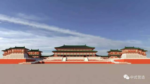 唐朝宫殿复原图片
