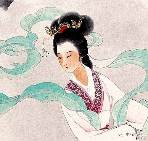 中秋：赏国画中最美的嫦娥_搜狐网