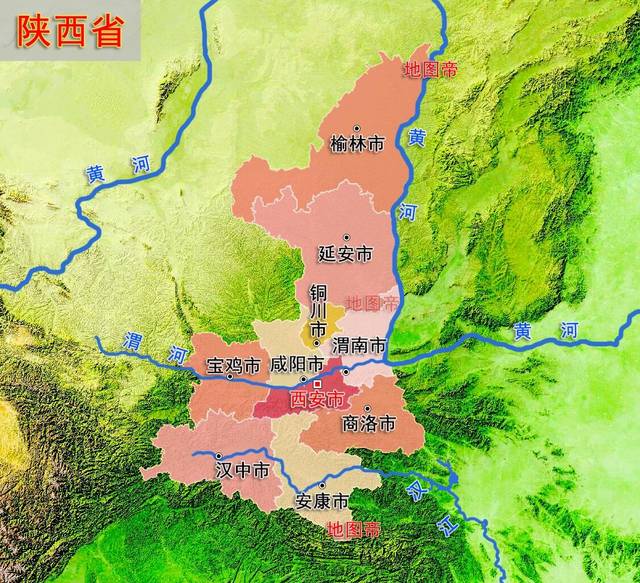 商洛市位于陕西省东南,西北邻本省省会西安,著名的终南山就位于商洛市